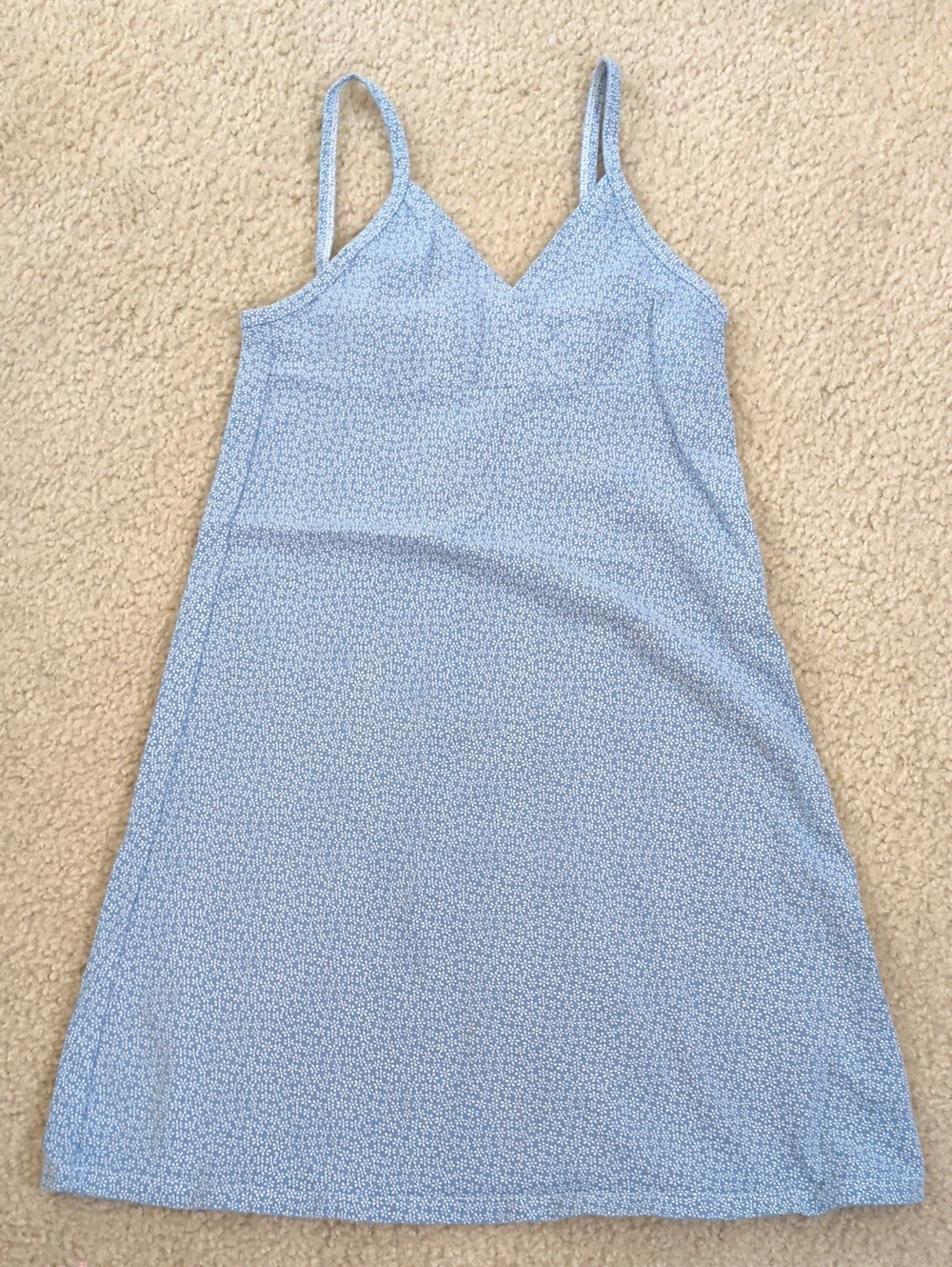 Brandy Mellvile Light Blue Floral Dress